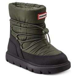 Big Kids Cozy Lug Sole Insulated Waterproof Snow Boots