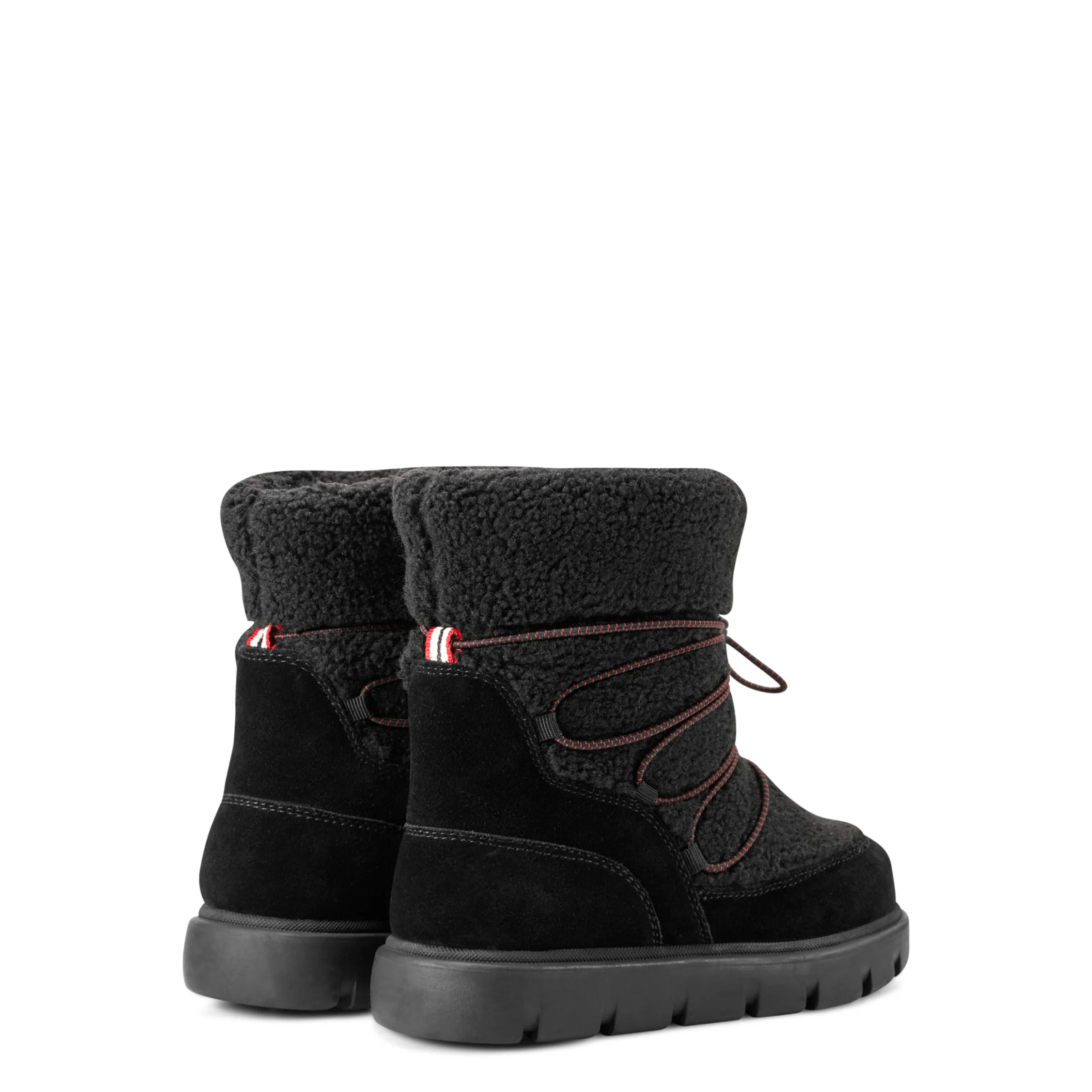 Big Kids Cozy Lug Sole Insulated Waterproof Snow Boots