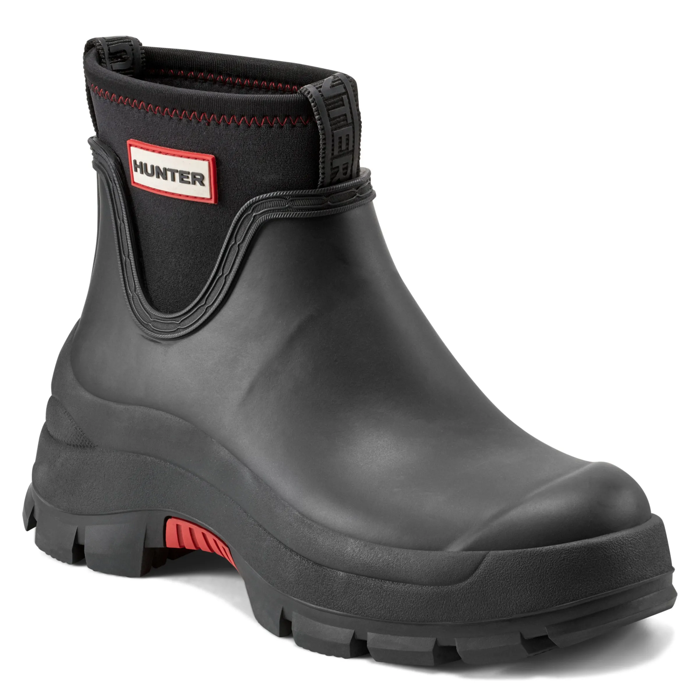 Women's Eloise Lug Sole Waterproof Neoprene Rain Booties